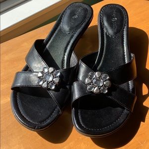 Black sandals